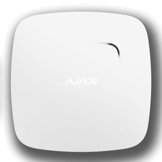 Ajax FireProtect 8209.10.WH1 Безжичен детектор за дим и топлина с вградена сирена Ajax FireProtect 8209.10.WH1 Безжичен детектор за дим и топлина с вградена сирена