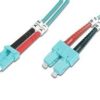 Оптична корда дуплекс 50/125 LC-SC (OM3)