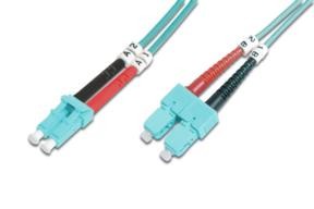 Оптична корда дуплекс 50/125 LC-SC (OM3)