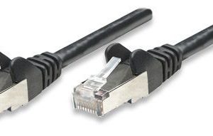 Пач кабел Cat.5e 0.5m FTP черен