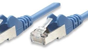 Пач кабел Cat.5e 1m FTP син