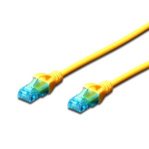 Пач кабел Cat.5e 5m FTP жълт