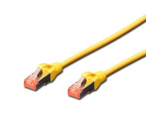 Пач кабел Cat.6 1m SSTP жълт