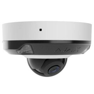 AJAX IP камера с хибридна подсветка 5.0 MP DomeCam Mini HL 126269.214.WH1 (цвят: бял)
