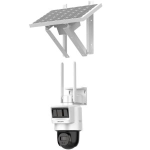 Автономна управляема PT 4G IP камера 4MP с батерия и соларен панел Hikvision DS-2DE2C400IWG-K/4G/C05S10