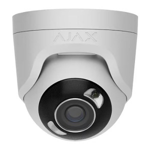 AJAX IP камера 8.0 MP TurretCam HL 126267.197.WH1 (цвят: бял)